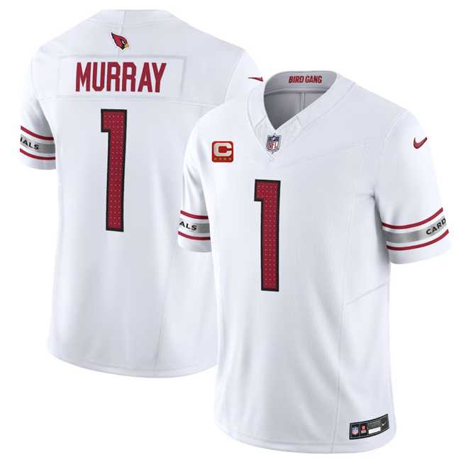 Men & Women & Youth Arizona Cardinals #1 Kyler Murray White 2023 F.U.S.E. With 4-Star C Patch Vapor Untouchable F.U.S.E. Limited Football Stitched Jersey,We sell and wholesale Men & Women & Youth Arizona Cardinals #1 Kyler Murray White 2023 F.U.S.E. With 4-Star C Patch Vapor Untouchable F.U.S.E. Limited Football Stitched Jersey on line form chian!